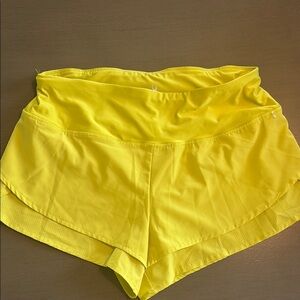 Women's Yellow Shorts